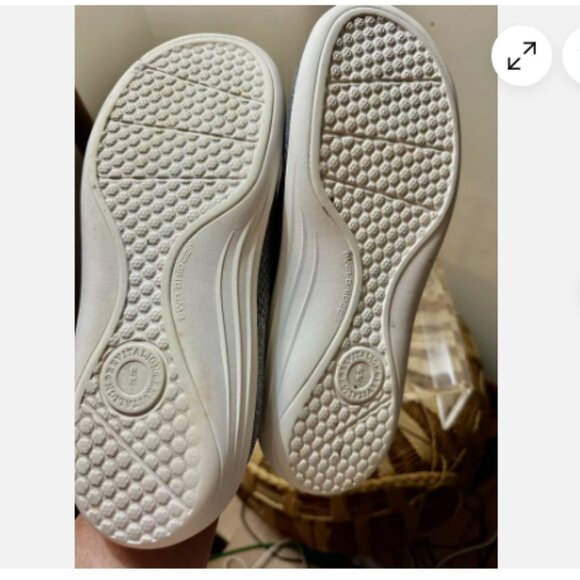 revitalign shoes for women orthotic memory foam knit mule stella gray size 9 - Picture 5 of 6